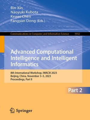 cover image of Advanced Computational Intelligence and Intelligent Informatics